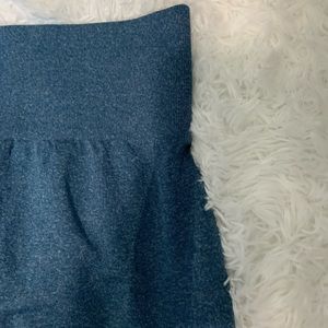 Amazon Butt Contour Blue Leggings